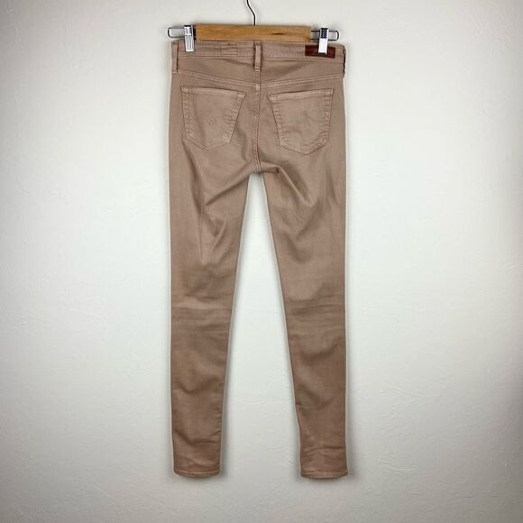 AG ‘The Legging’ Super Skinny Stretch Pant - Tan - Picture 6 of 8